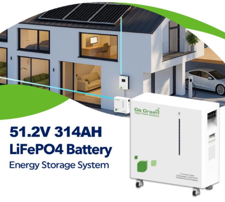 51.2V 314Ah LiFePO4 Battery Energy Storage System – 16076Wh High‑Capacity ESS for Commercial Solar Farms Industrial Off‑Grid and Telecom Backup